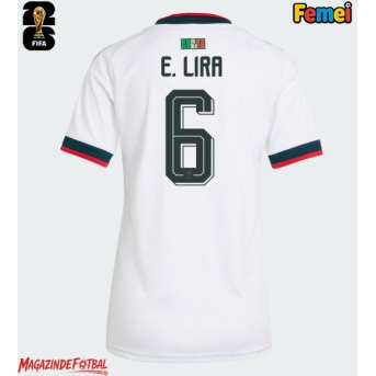 Mexic Erik Lira #6 Echipament de Fotbal Replică Mondial 2026 Femei Deplasare